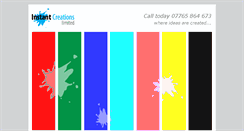 Desktop Screenshot of instantcreations.com